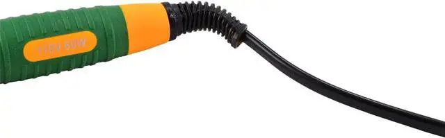 Alt view image 3 of 7 - Delcast 60W Soldering Tool Kit with Weighted Solder Iron Holder Stand & Solder (6-Piece)