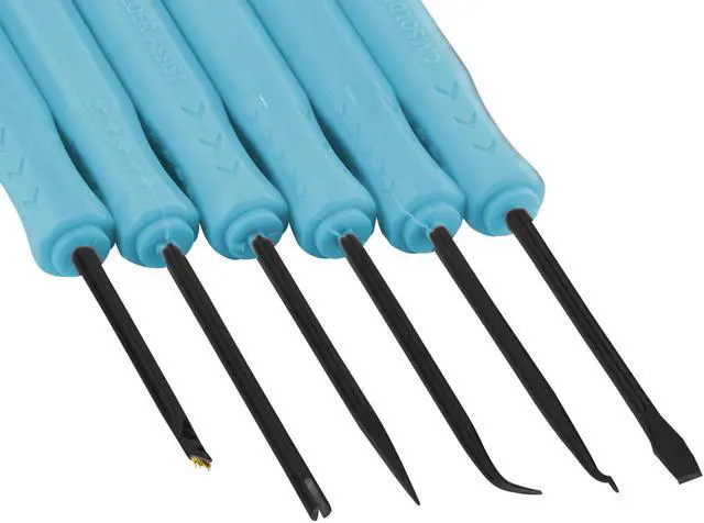 Alt view image 4 of 4 - 6PC Professional Solder Assist PCB Disassembly Repair Replace Capacitor Tools