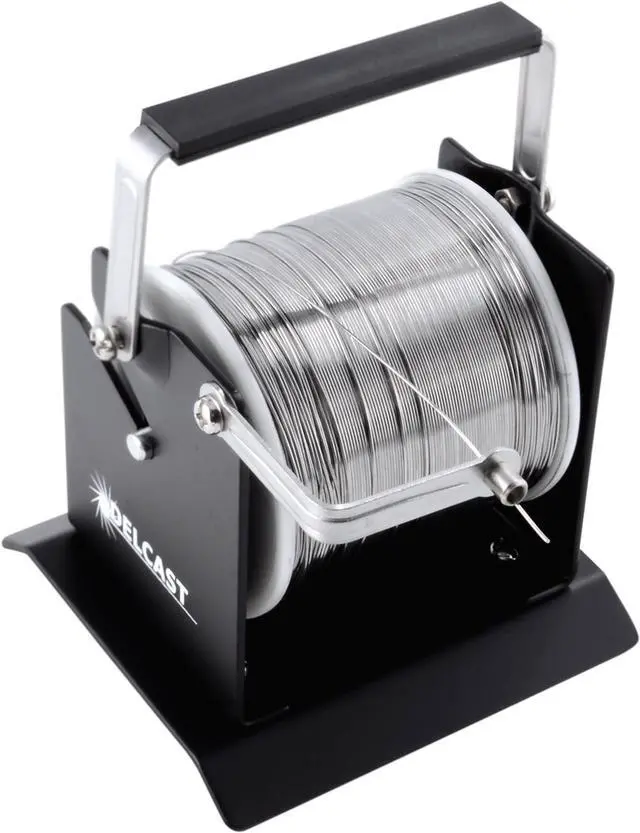 Alt view image 3 of 3 - Delcast Solder Dispenser Wire Spool Holder Metal Stand