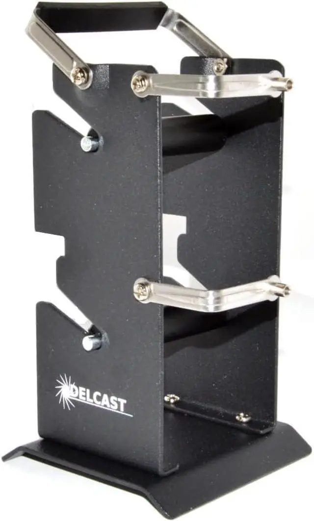 Alt view image 2 of 3 - Delcast Dual Solder Dispenser Wire Spool Holder Metal Stand