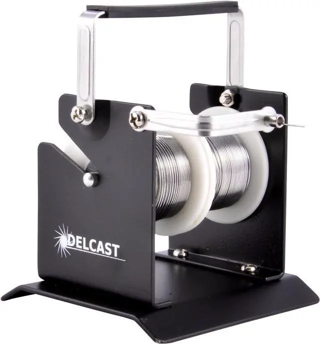 Alt view image 2 of 4 - Delcast SR-2X Solder Reel, Includes 200g Rosin Core 63/37 Tin Lead Solder