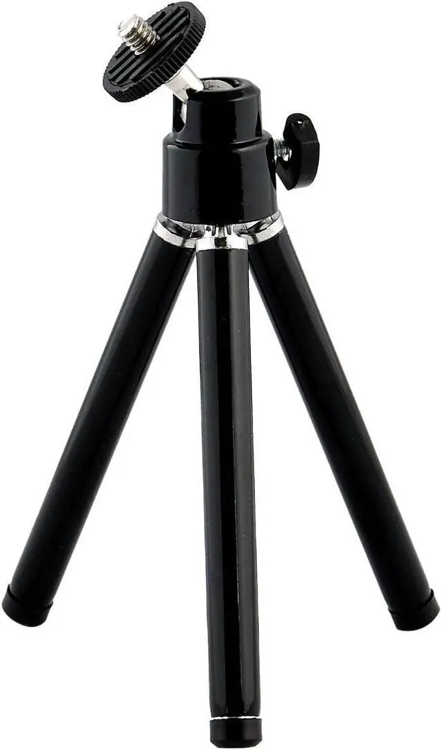 Alt view image 2 of 2 - JacobsParts 7" Lightweight Mini Tripod with Pan Tilt Head for Digital Cameras and Camcorders