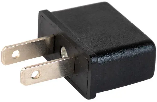 Alt view image 3 of 3 - EU Euro Europe to US USA Power Jack Wall Plug Converter Travel Adapter Adaptor