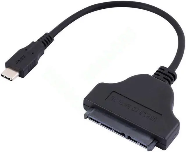 Alt view image 4 of 5 - JacobsParts USB 3.1 Type C to SATA III SSD HDD 2.5" Hard Drive Adapter Cable, Supports UASP