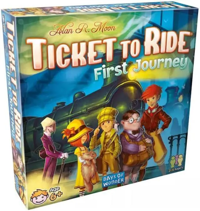 Alt view image 10 of 12 - Ticket to Ride - First Journey