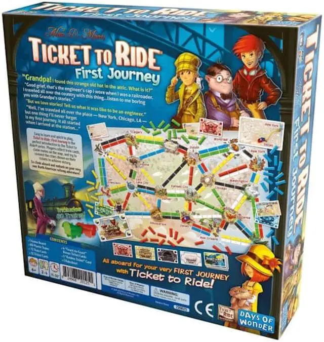 Alt view image 11 of 12 - Ticket to Ride - First Journey