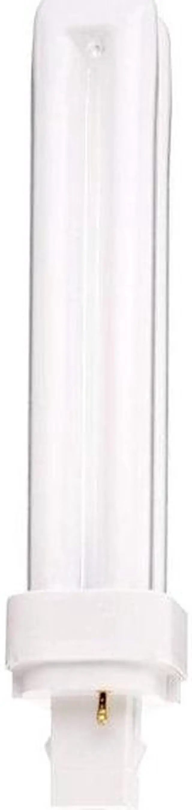 Alt view image 5 of 6 - Satco S8328 26W Double Tube 2-Pin G24D-3 Plug-In base 4100K fluorescent bulb