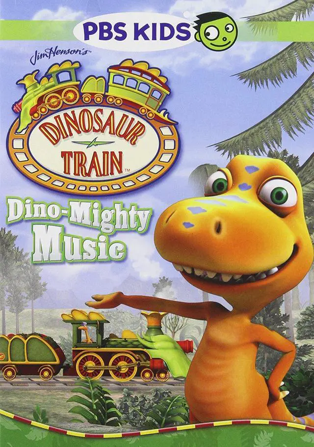 Main image of PBS DINOSAUR TRAIN-DINO MIGHTY MUSIC (DVD) DITR601D