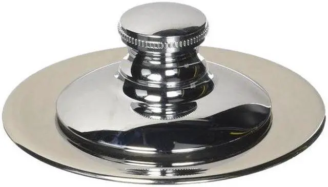 Alt view image 4 of 5 - WATCO 48750-PP-CP-G Bathtub Stopper And Drain,Grid Strainer