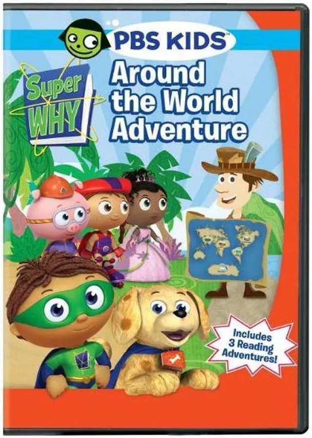 Alt view image 4 of 4 - Super Why: Around the World Adventure DVD