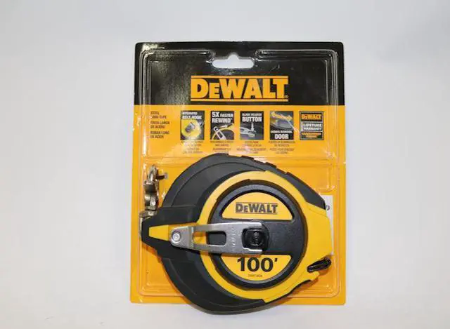 Alt view image 7 of 12 - DWHT34036L 100 ft. Closed Case Long Tape