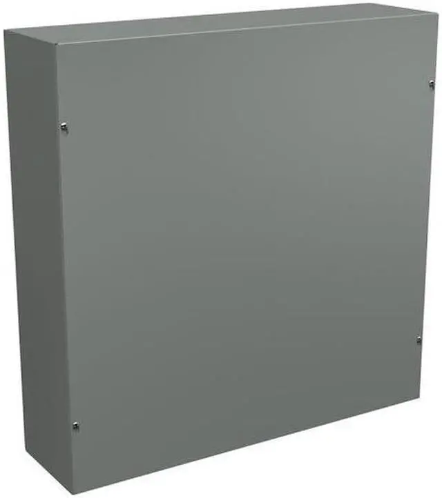 Alt view image 2 of 5 - WIEGMANN SC242406NK Captive Screws Electrical Enclosures, 24 in H, 6 in D, 24