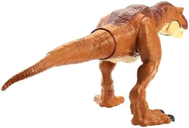 Alt view image 2 of 4 - Mattel FMY70 Jurassic World Thrash N Throw Tyrannosaurus Rex Figure