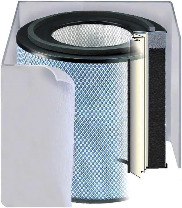 Main image of Austin Air Bedroom 5-Stage (HEPA+HEGA) Filter FR402 Black