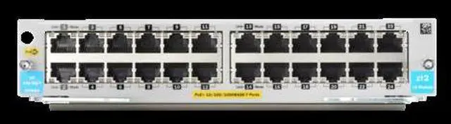 Alt view image 2 of 12 - Hpe 5400R 24-Port 10/100/1000Base-T Poe+ With Macsec V3 Zl2 Module
