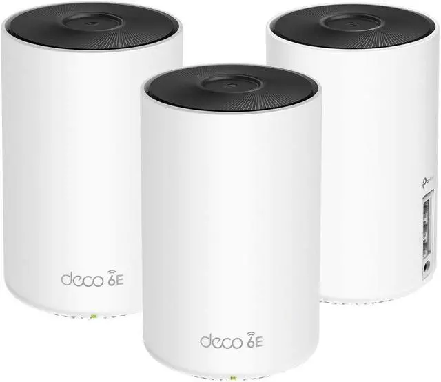 Main image of TP-Link Deco AXE5300 Wi-Fi 6E Tri-Band Whole-Home Mesh Wi-Fi System, 3-Pack