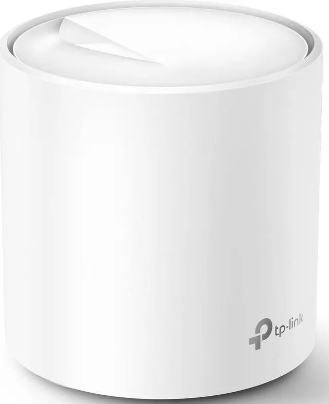 Main image of P-Link Deco X60 AX3000 Whole Home Mesh WiFi 6 System 1 Pack White TPLink