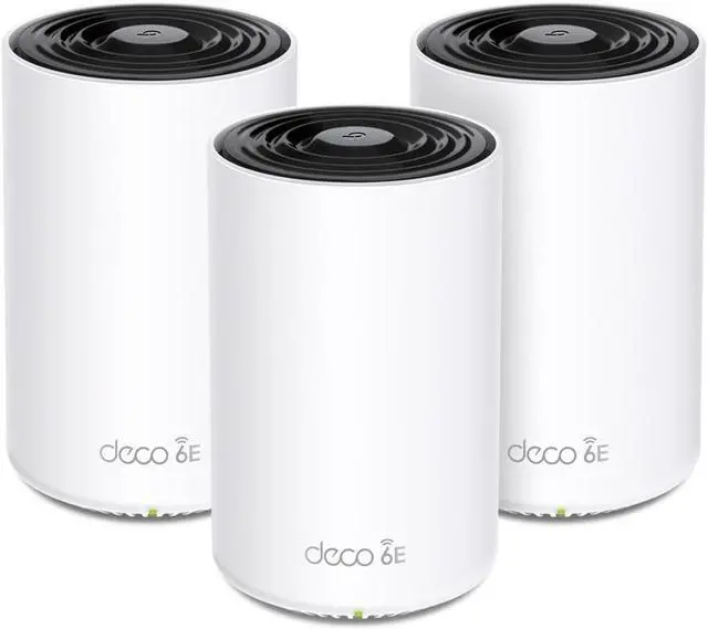 Main image of TP-Link Deco XE75(3-pack) AXE5400 Tri-Band Mesh Wi-Fi 6E System White