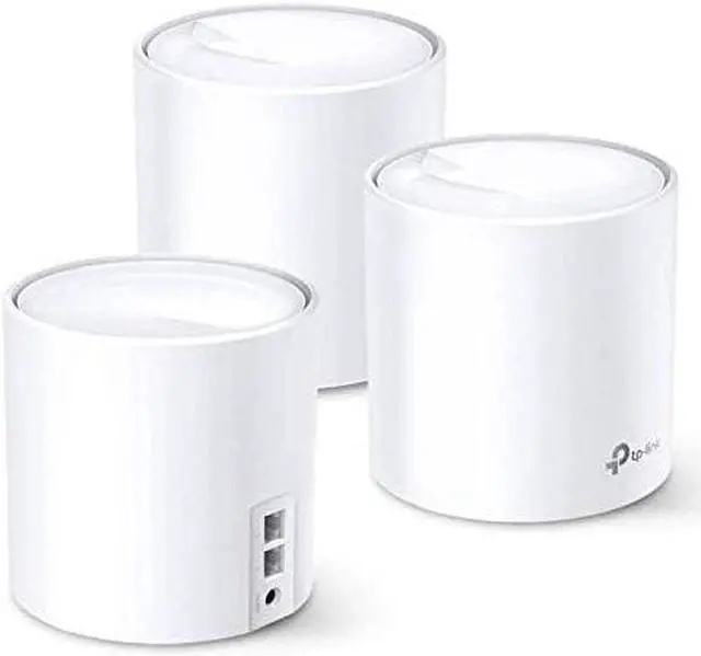 Alt view image 2 of 2 - TP-Link Deco X60 WiFi 6 AX3000 Whole-Home Mesh Wi-Fi System, 3-Pack