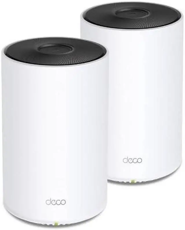 Main image of TP-Link Tri-Band Wi-Fi 6 Mesh Router System | 2- Mesh Routers | Coverage up to 5,500 sq. ft. | Deco W7200 (2-Pack)