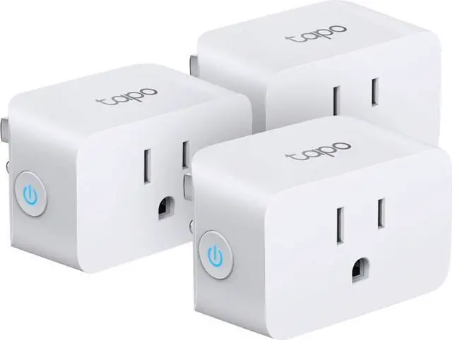 Main image of TP-Link Tapo Smart Wi-Fi Plug Mini with Matter (3-pack) White
