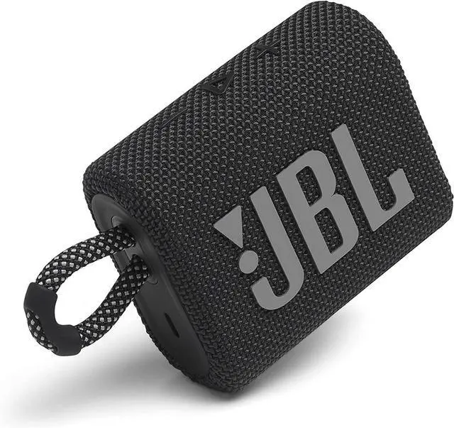 Main image of JBL - GO3 Portable Waterproof Wireless Speaker - Black