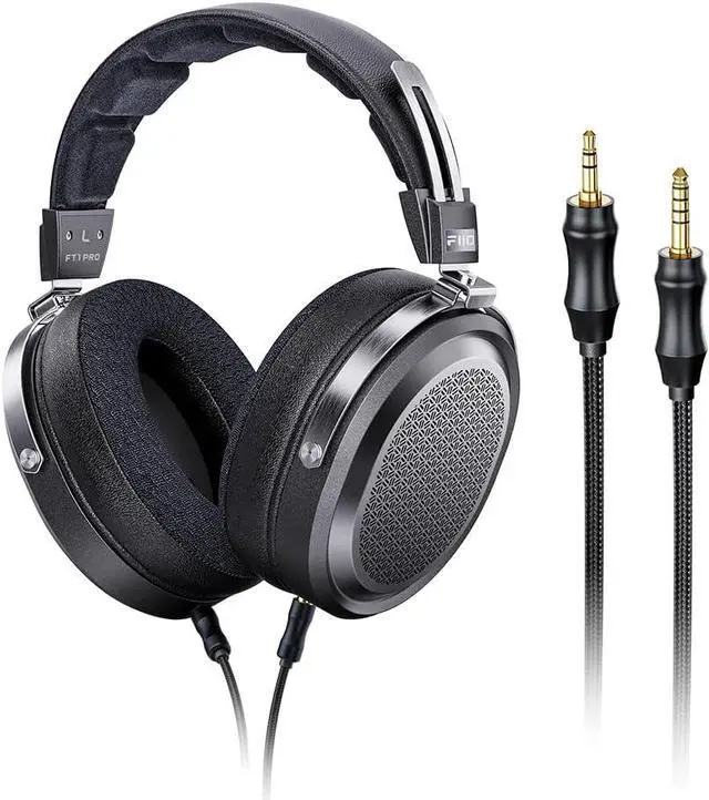 Main image of FiiO FT1 Pro Open-Back Planar Magnetic Wired Hi-Fi Headphones for Home, Studio, Recording, High Sensitivity (Black)