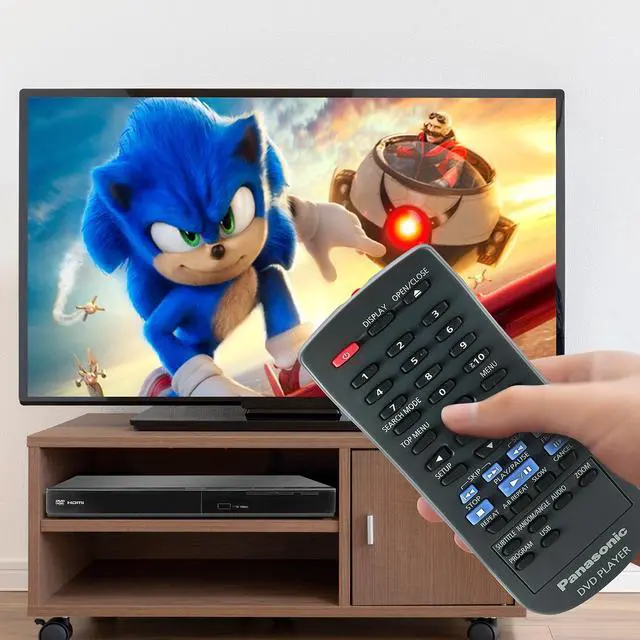 Alt view image 5 of 6 - Panasonic DVD Player DVD-S700 + Remote Control + High Speed 6 Foot 4K HDMI Cable + Ultra USB Flash Drive 64GB and Quality Photo Microfiber Cloth