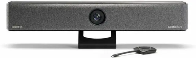 Main image of Barco ClickShare Video Conferencing Camera - USB 3.1 Type C - 4K - 3840 x 2160 Video - 120° Angle - Microphone - Wireless LAN - Network (RJ-45) - Windows 10, macOS Ventura