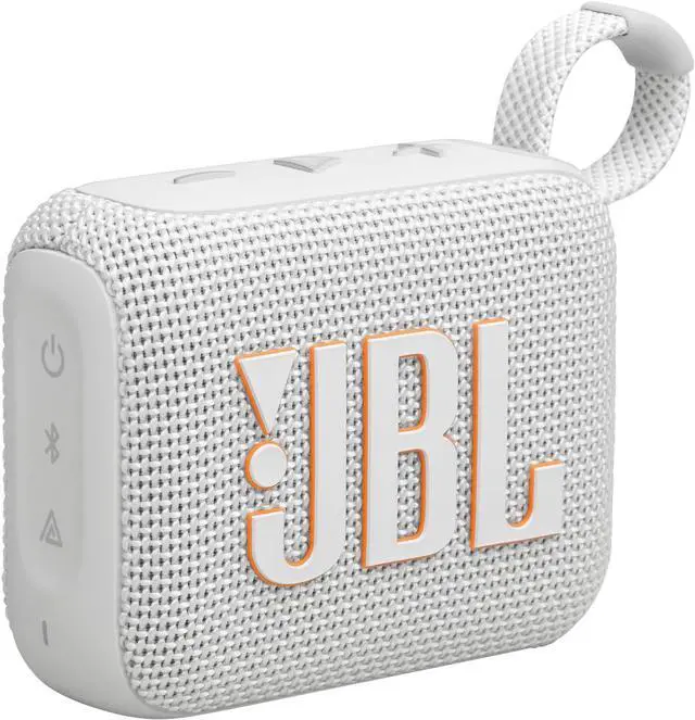 Main image of JBL JBLGO4WHTAM-Z Go 4 Portable Bluetooth Speaker, White  Refurbished
