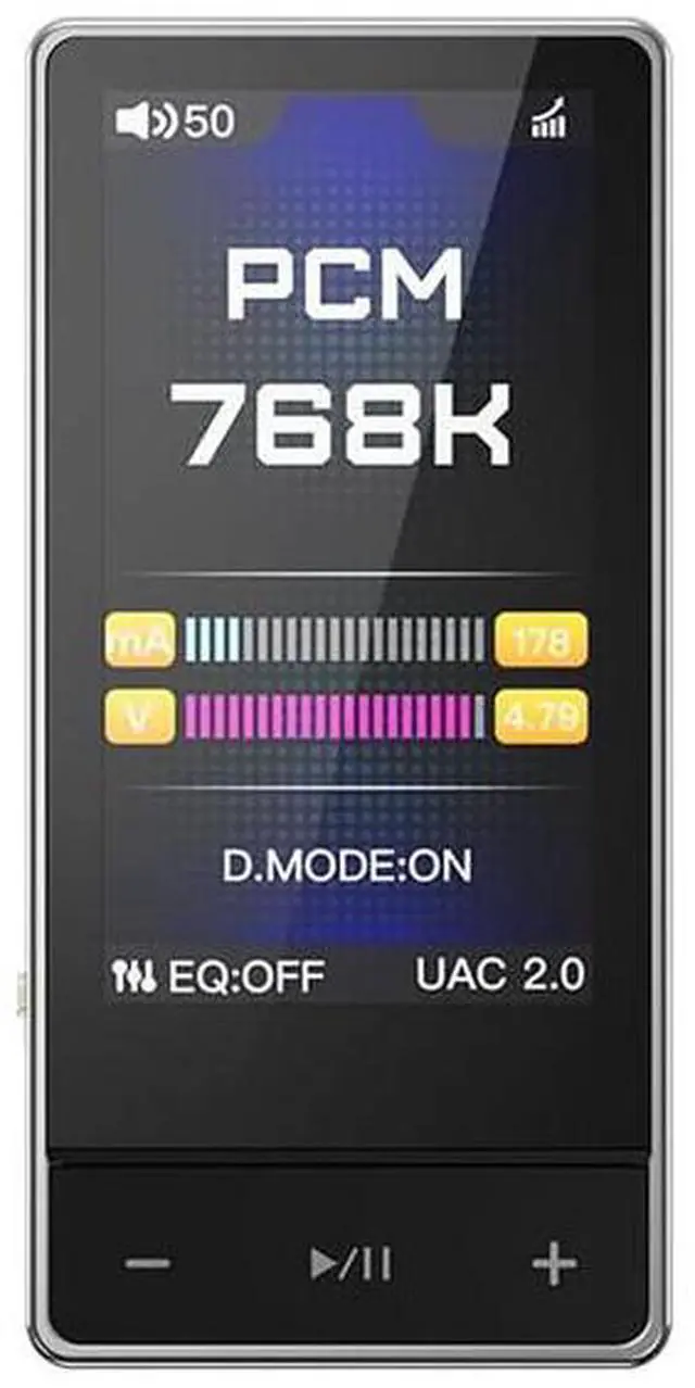 Main image of FiiO QX13 Portable DAC Amp, ES9027PRO 8-Ch DAC, 900mW×2, XMOS 16-Core, 10-Band EQ,Color Display (Titanium Gold)