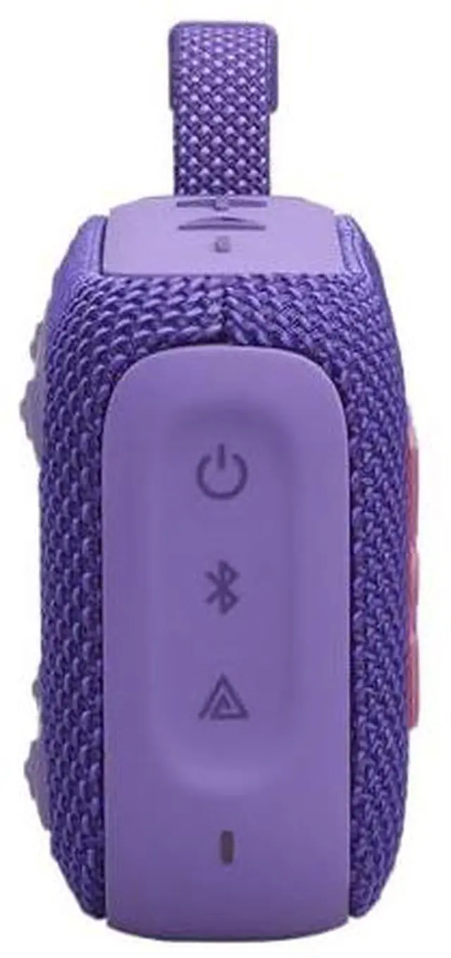 Alt view image 4 of 6 - JBL JBLGO4PURAM-Z Go 4 Portable Bluetooth Speaker, Purple
