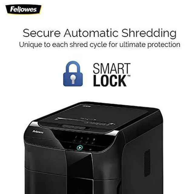 Alt view image 4 of 5 - Fellowes AutoMax 600M 2-in-1 Heavy Duty Auto Feed Commercial Paper Shredder with Micro-Cut