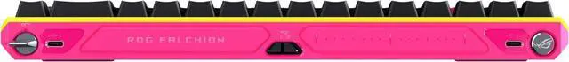 Alt view image 7 of 7 - ASUS ROG Falchion Ace HFX Hall Effect Wired Gaming Keyboard 65% TKL, Dual USB-C, Magnetic Switch, Rapid Trigger, Speed Tap, 8K Hz Polling, Touch Panel, Protective Cover, PBT Keycaps ZywOo Edition