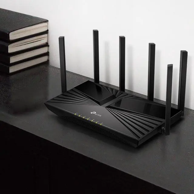 Alt view image 4 of 4 - TP-Link Archer AX5400 Pro Dual-Band Wi-Fi 6 Router, Gigabit WiFi for 8K Streaming, TP-Link HomeShield (Black)