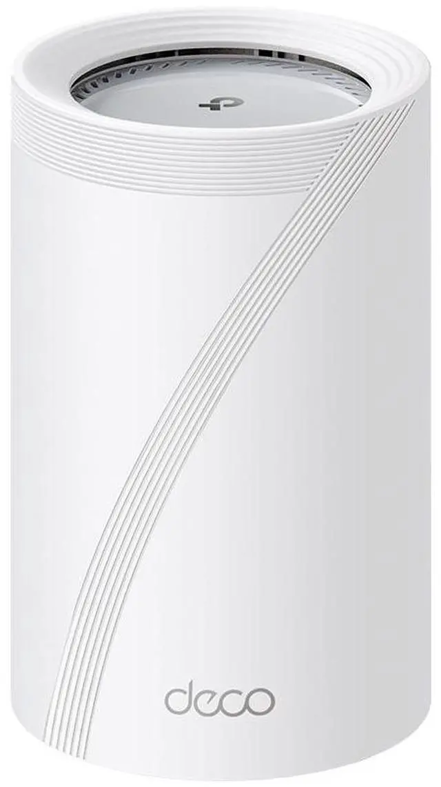 Alt view image 2 of 7 - TP-Link - Deco 7 Pro BE11000 Tri-Band Wi-Fi 7 Whole Home Mesh Router System - Deco BE65 Pro (3-pack) - White