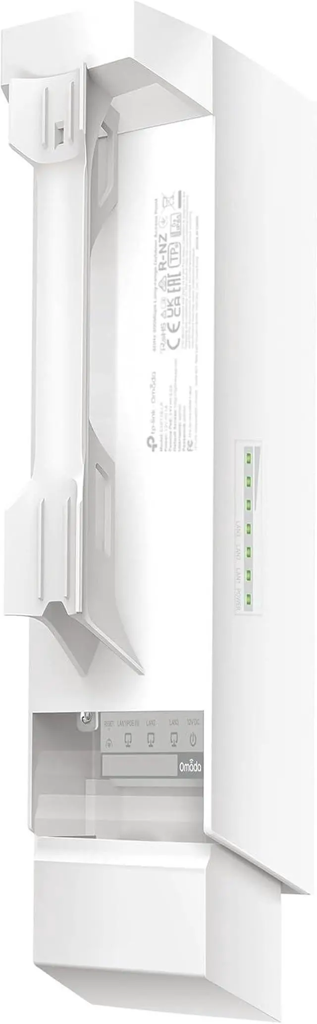 Alt view image 3 of 7 - TP-Link Omada Point to Point Wireless Bridge Outdoor - 5GHz, 867Mbps, PtP&PtMP, 1km Range, 3 Gigabit Ports, PoE or DC Powered, IP65 Weatherproof, Preconfigured, Plug&Play (EAP211-Bridge KIT)