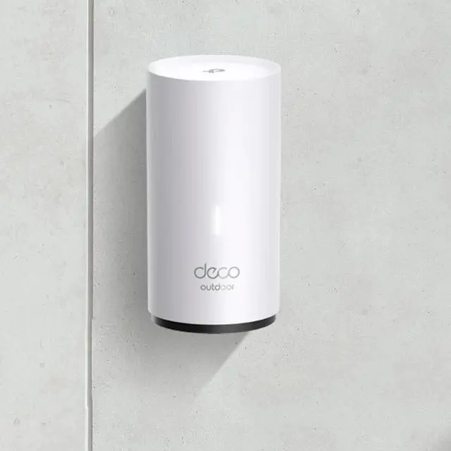 Alt view image 5 of 7 - TP-Link Deco Outdoor Mesh Wi-Fi (Deco X50-Outdoor), AX3000 Dual Band WiFi 6 Mesh, 2 Gigabit PoE Ports, Weatherproof, 1-Pack (Refurbished)