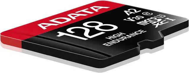 Alt view image 3 of 5 - ADATA HIGH Endurance 128GB MICROSDXC, SPEICHERKARTE Class 10, UHS-I U3, V30, A2