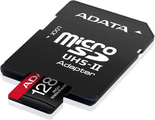 Alt view image 2 of 5 - ADATA HIGH Endurance 128GB MICROSDXC, SPEICHERKARTE Class 10, UHS-I U3, V30, A2