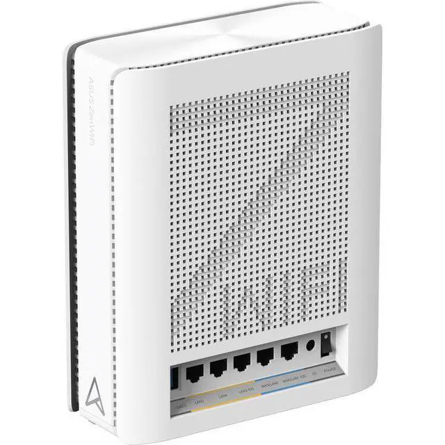 Alt view image 4 of 5 - ASUS ZenWiFi BQ16 Pro Quad-Band WiFi 7 Mesh Router (2 Pack), up to 8000 sqft, 2X 10G Ports Each, Smart Home Master with Multi-SSID, VPN & Parental Controls, Subscription-Free Security, AiMesh