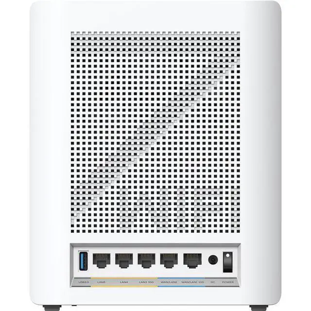 Alt view image 5 of 5 - ASUS ZenWiFi BQ16 Pro Quad-Band WiFi 7 Mesh Router (2 Pack), up to 8000 sqft, 2X 10G Ports Each, Smart Home Master with Multi-SSID, VPN & Parental Controls, Subscription-Free Security, AiMesh