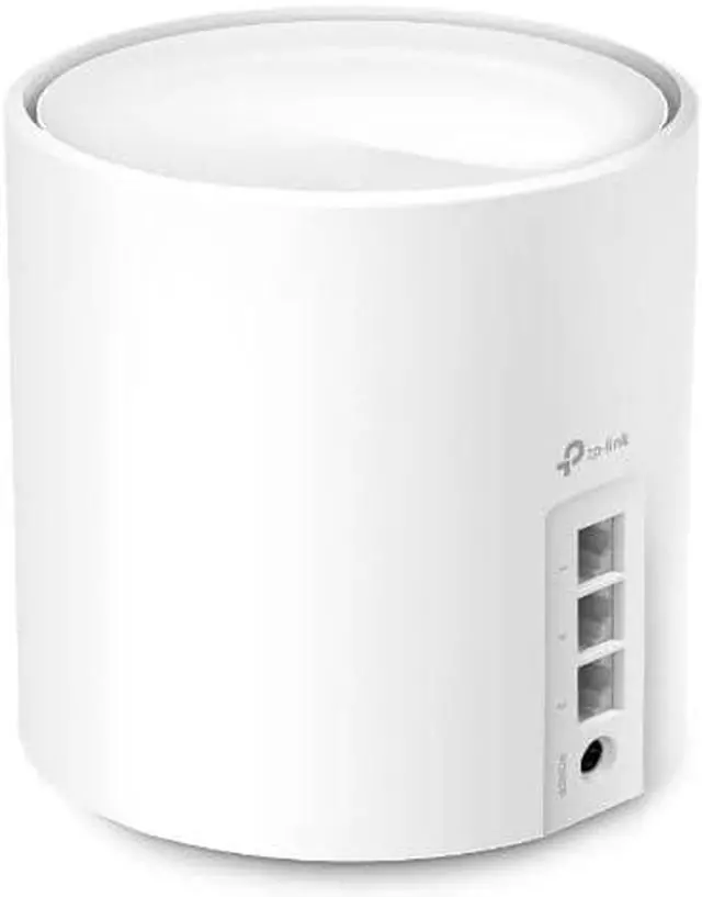 Alt view image 2 of 5 - TP-Link AX2700 W-Fi 6 Dual-Band AI-Driven Home Mesh Router System, Replaces Individual Routers and Extenders, Connects over 150 Devices, Indoor Coverage up to 6,300 Sq. ft., - Deco W8100 (3-Pack)