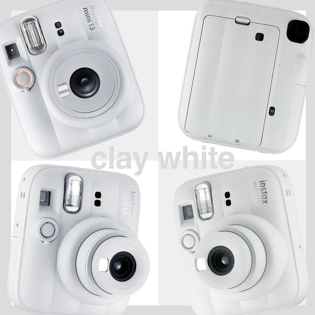Alt view image 2 of 6 - Fujifilm Instax Mini 13 Instant Camera, 40Photo Prints, Photo Album, Case & Quality Photo Microfiber Cloth- Clay White