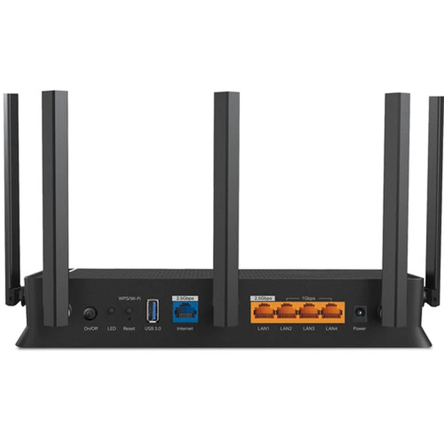 Alt view image 2 of 6 - TP-Link Dual-Band BE5000 WiFi 7 Router Archer BE260 | 5-Stream 5Gbps | 1×2.5G WAN+1×2.5GLAN+3×1G Ports, USB 3.0 | 5 External Antennas | VPN Clients & Server