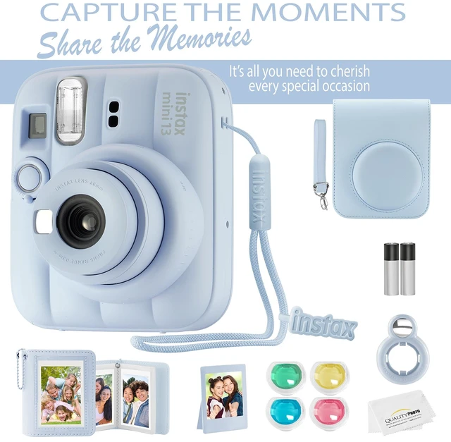 Alt view image 7 of 7 - Fujifilm Mini 13 Camera & Accessory Bundle (Frost Blue)