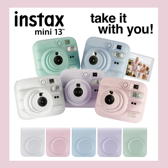 Alt view image 5 of 6 - Fujifilm Instax Mini 13 Instant Camera, 40 Photo Prints, Photo Album, Case & Quality Photo Microfiber Cloth- Candy Pink
