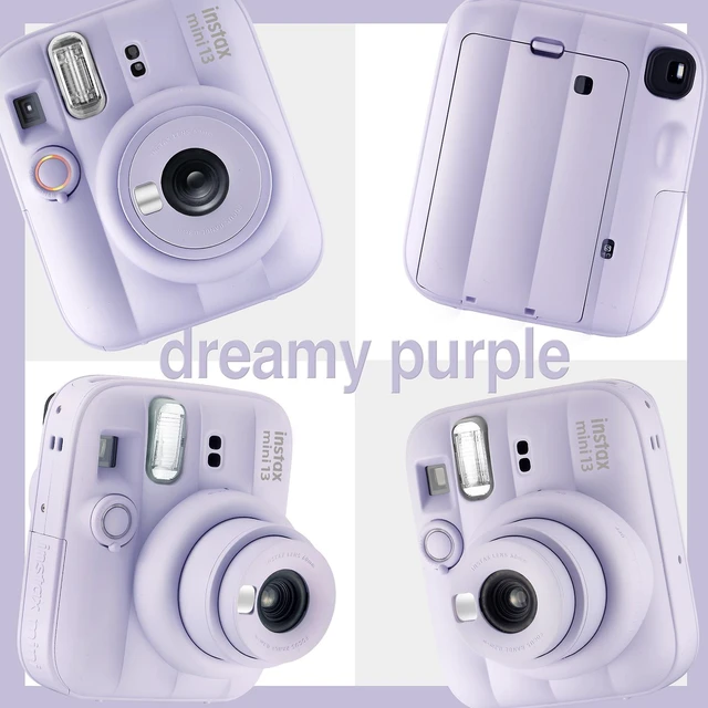 Alt view image 4 of 6 - Fujifilm Instax Mini 13 Instant Camera, 40 Photo Prints, Photo Album, Case & Quality Photo Microfiber Cloth- Dreamy Purple