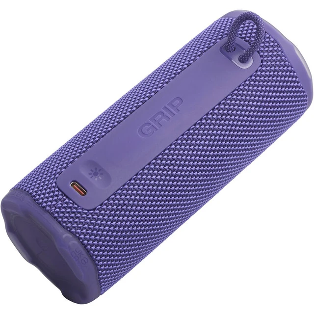 Alt view image 4 of 6 - JBL Grip Compact Bluetooth Speaker with Bold JBL Pro Sound and Ambient Light, Water, Dust and Drop-Proof (IP68) (Purple)