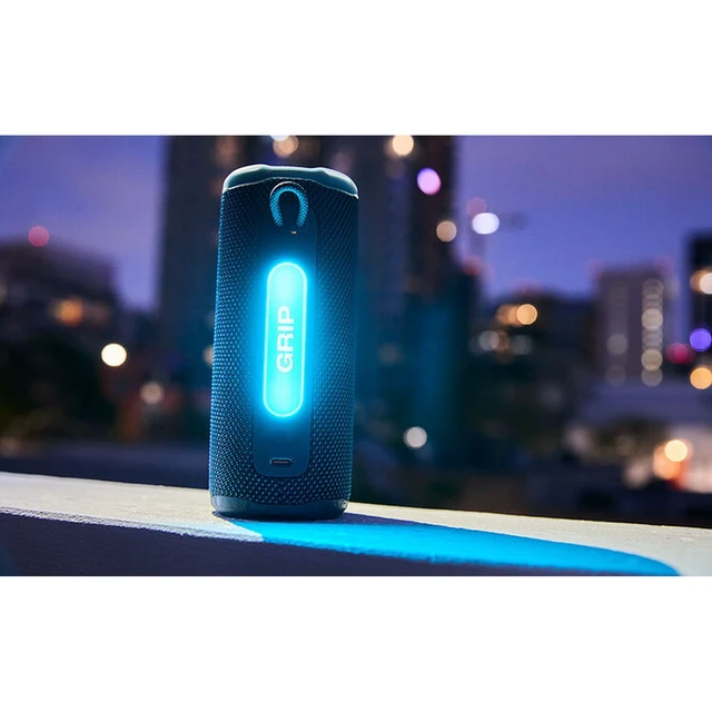 Alt view image 6 of 6 - JBL Grip Red Portable Bluetooth Speaker with Ambient Light